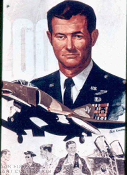 MAJOR MIKE CARNS 200TH MISSION--PAINTING ASGND TO AF SVC AGNCY,SA TX 78216-4138, SUITE 500, DSN: 487-6207